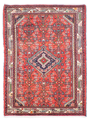 Tapis persan - Nomadic - 143 x 104 cm - rouge