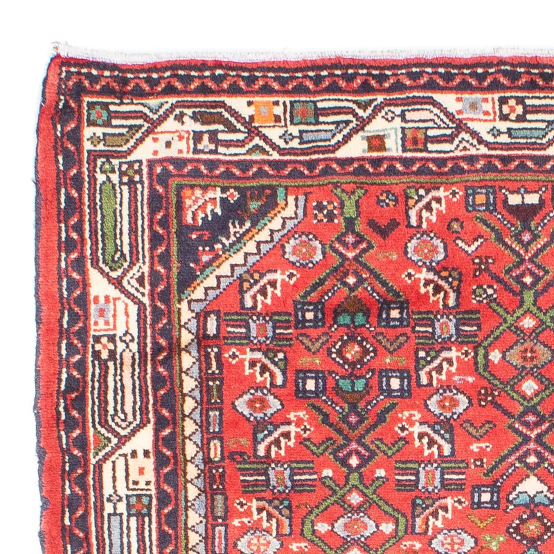 Tapis persan - Nomadic - 143 x 104 cm - rouge