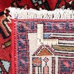 Tapis persan - Nomadic - 125 x 80 cm - rouge foncé