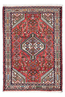 Tapis persan - Nomadic - 125 x 80 cm - rouge