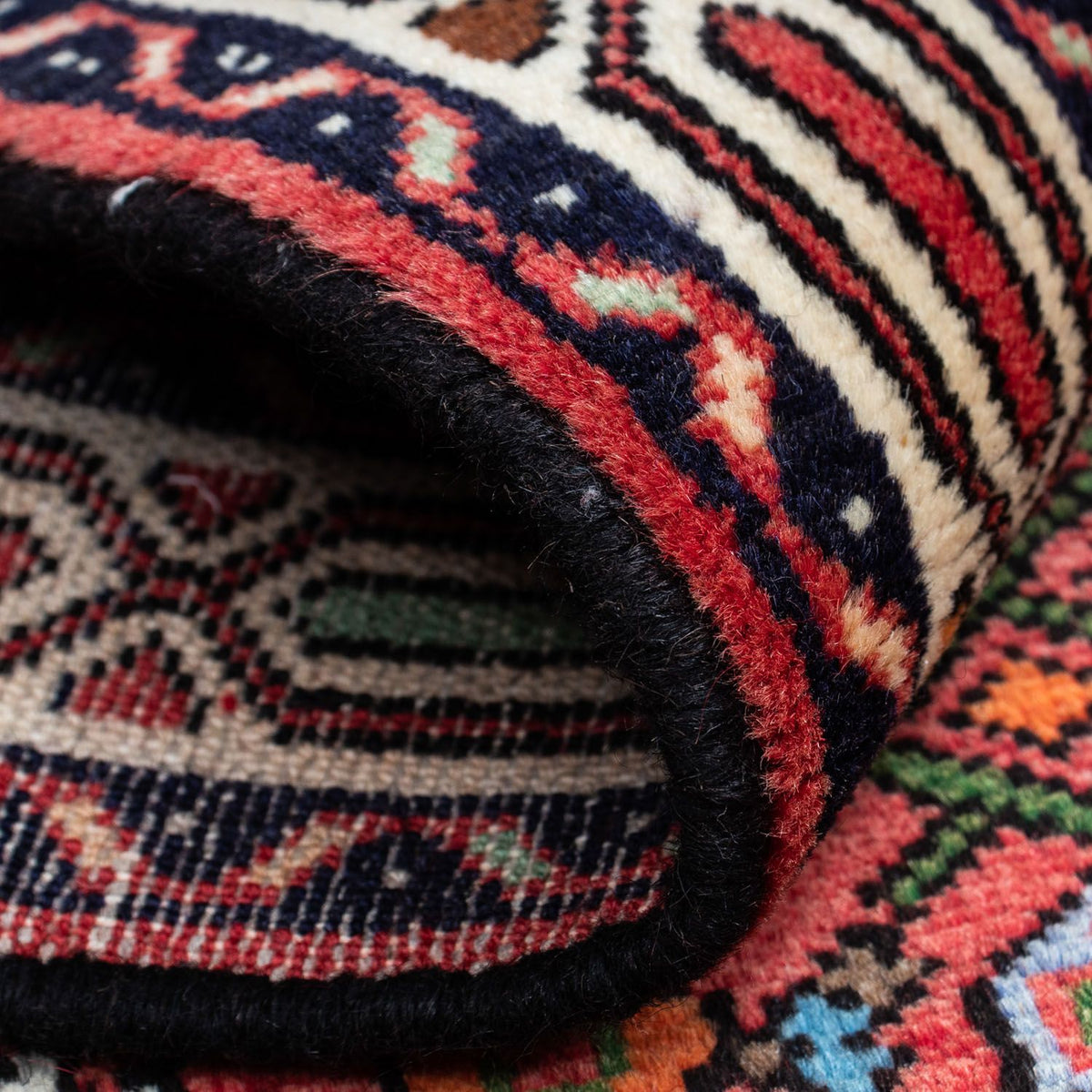 Tapis persan - Nomadic - 125 x 80 cm - rouge