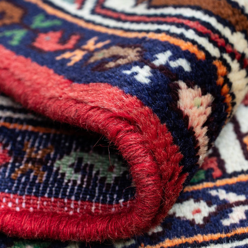 Tapis persan - Nomadic - 125 x 80 cm - rouge clair