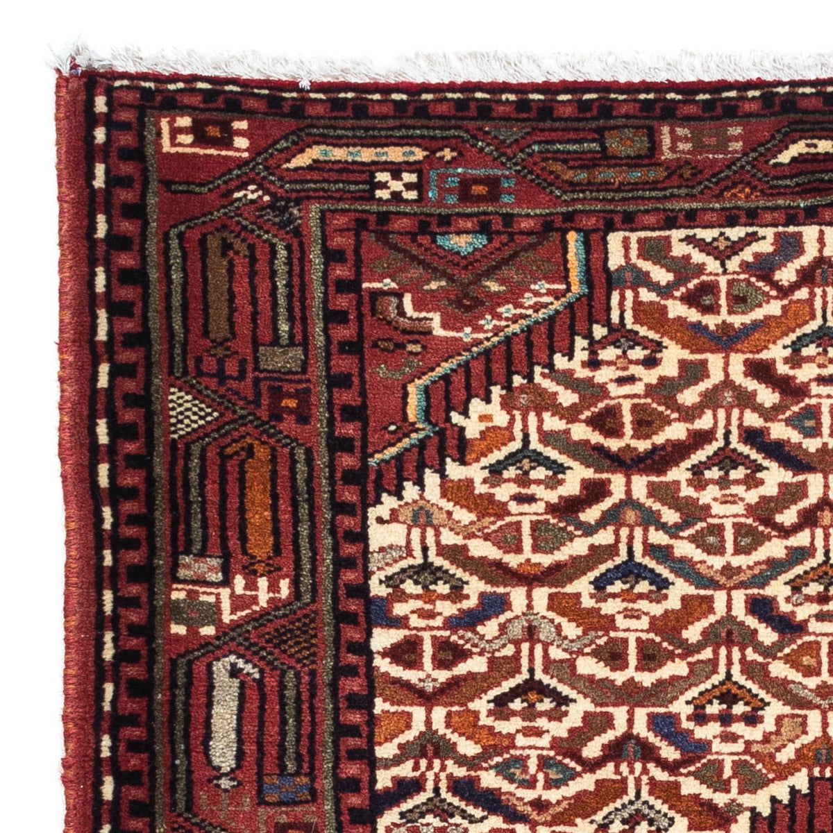 Tapis persan - Nomadic - 125 x 80 cm - beige