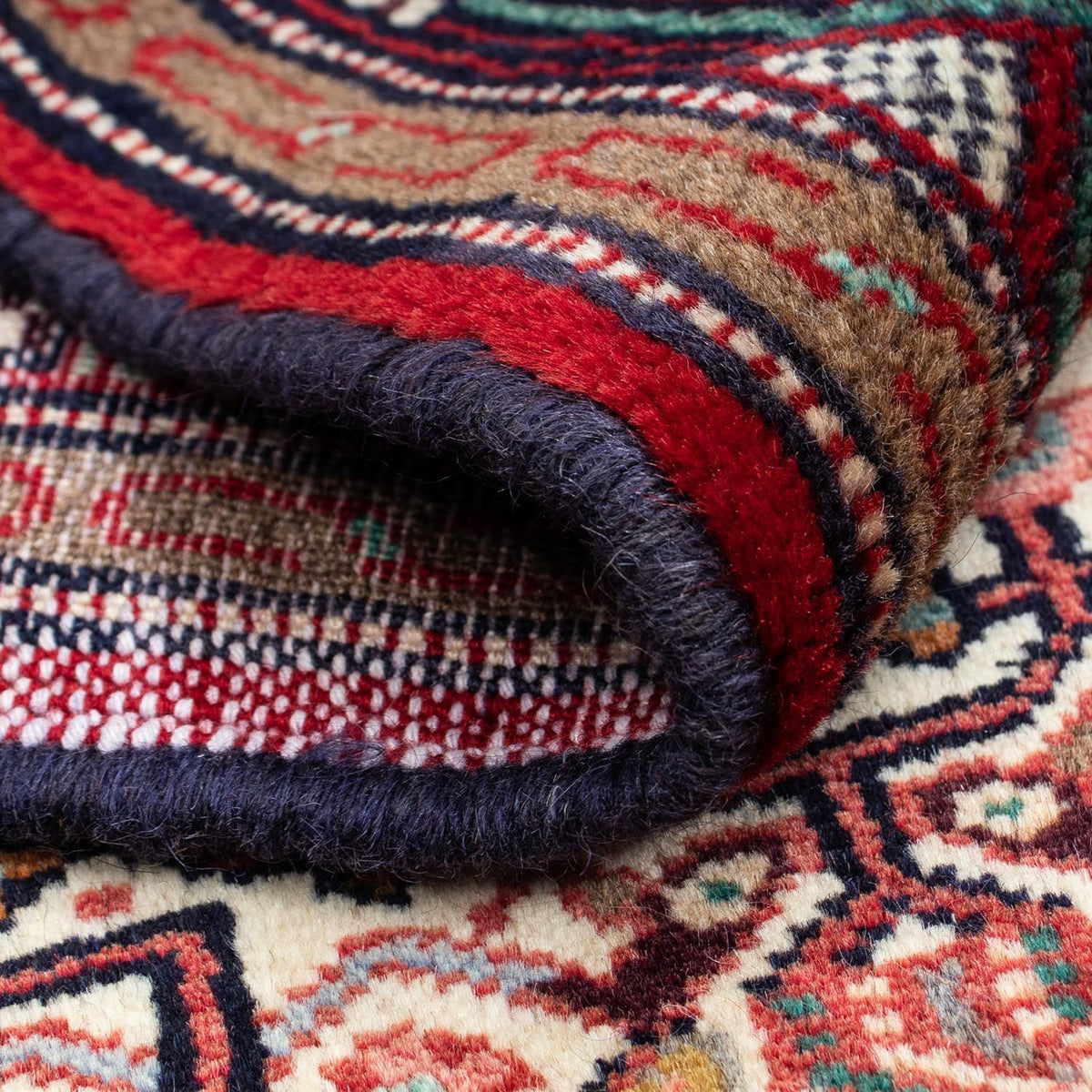 Tapis persan - Nomadic - 125 x 80 cm - beige