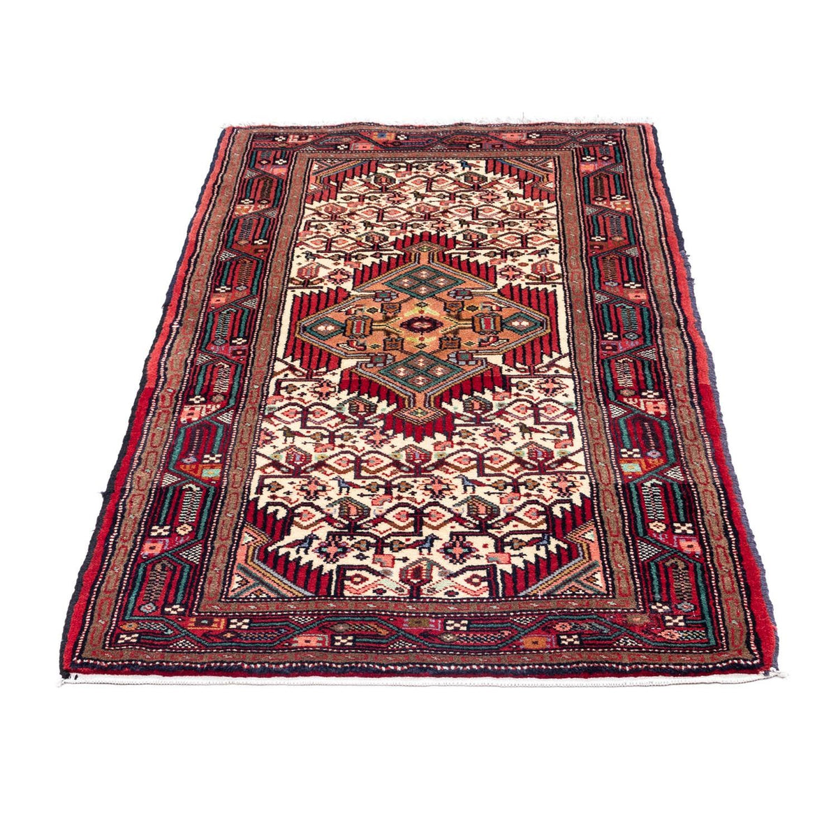 Tapis persan - Nomadic - 125 x 80 cm - beige