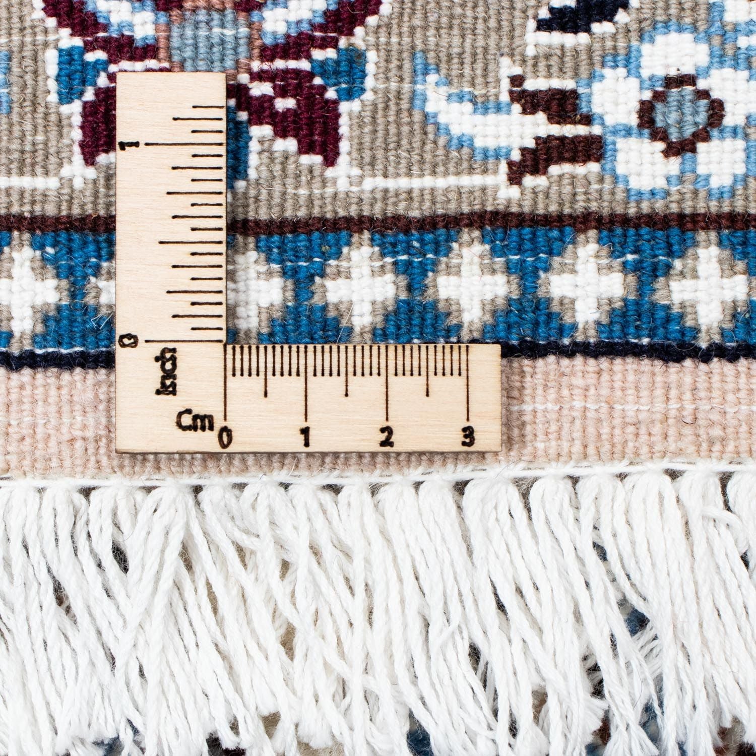 Tapis persan - Nain - Premium - 290 x 200 cm - beige