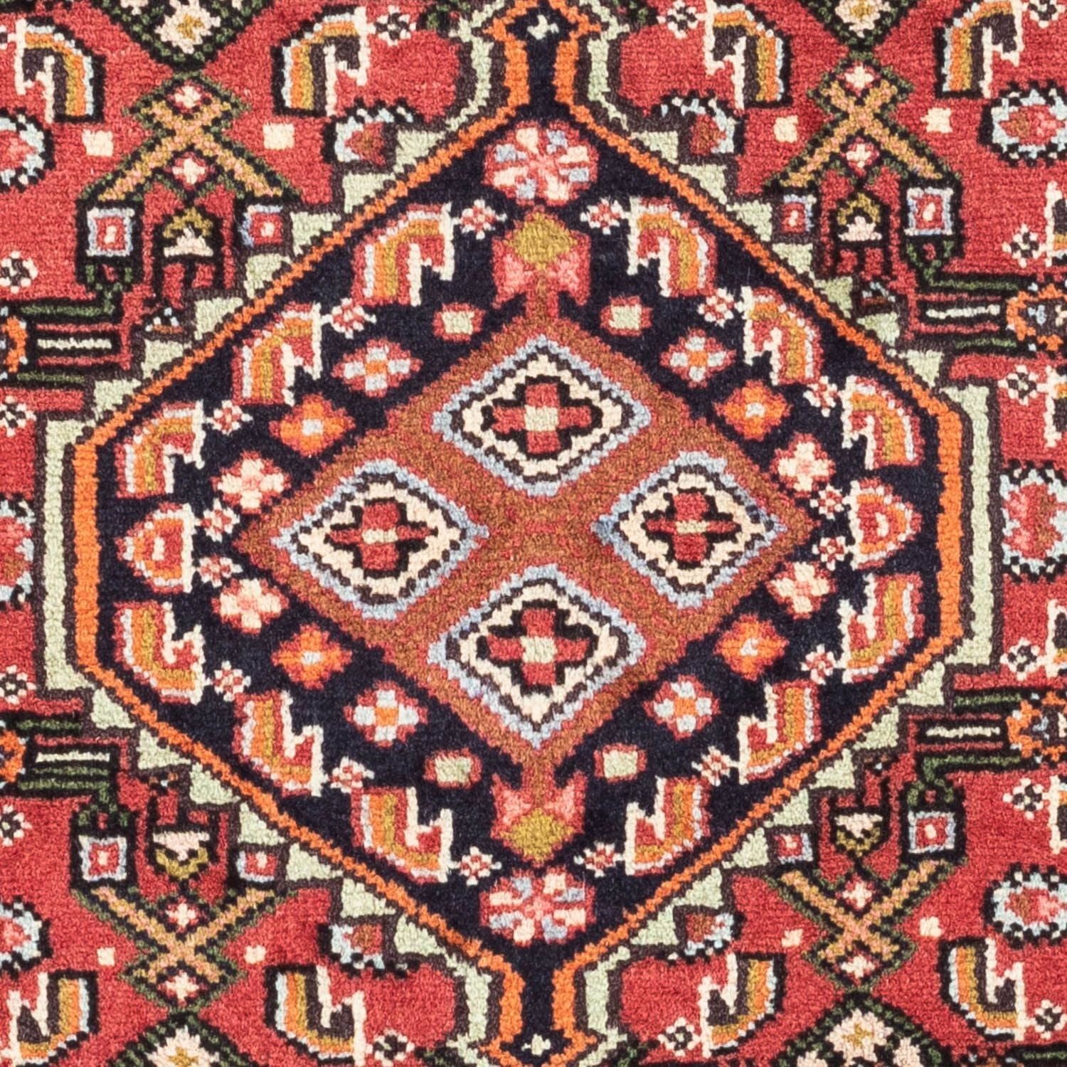 Tapis persan - Nomadic - 125 x 80 cm - rouge clair