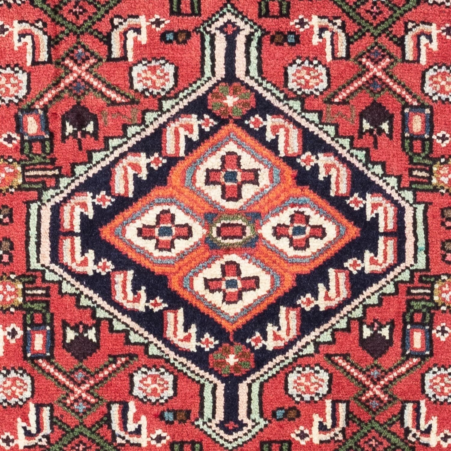Tapis persan - Nomadic - 125 x 80 cm - rouge