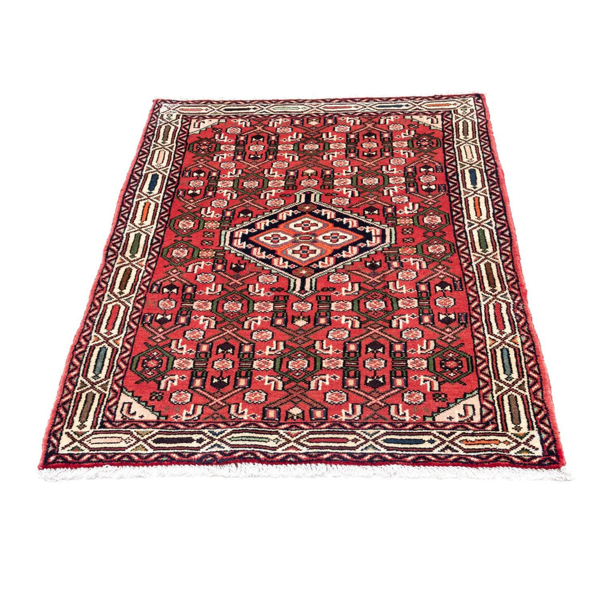 Tapis persan - Nomadic - 125 x 80 cm - rouge