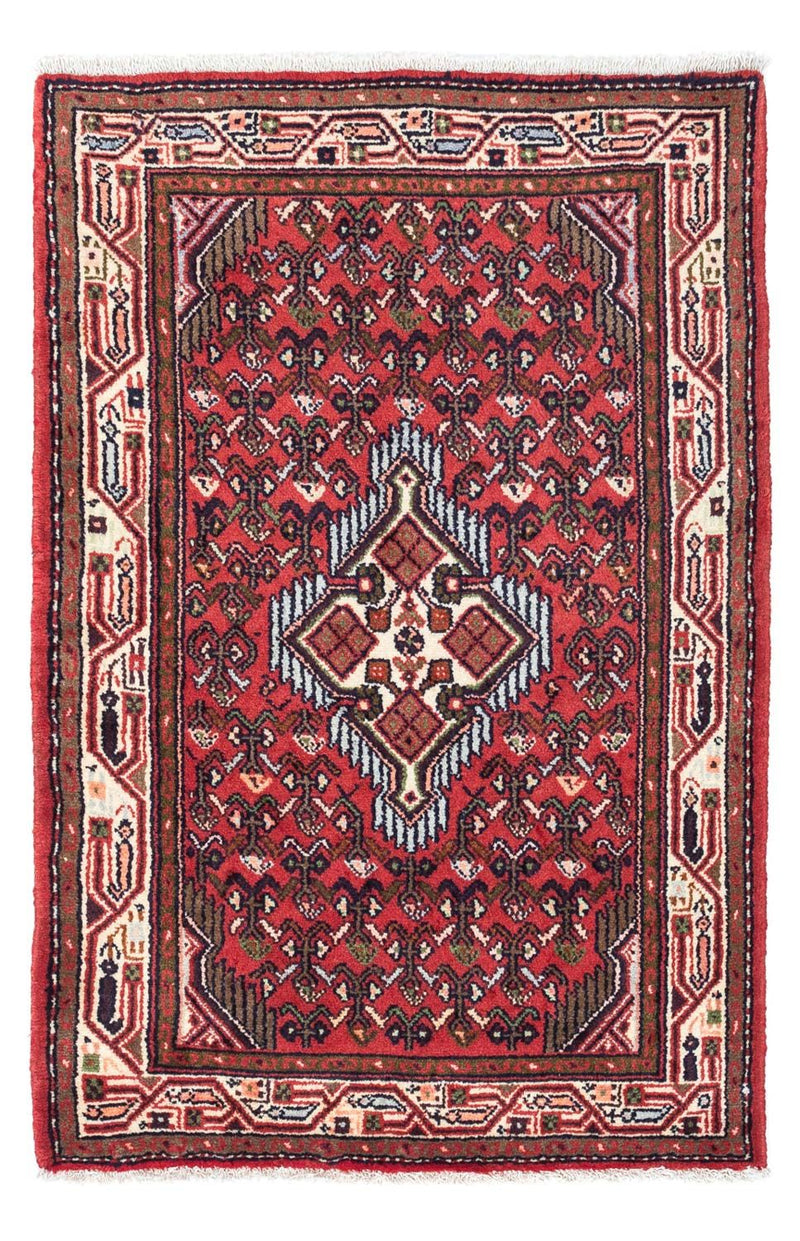 Tapis persan - Nomadic - 125 x 80 cm - rouge