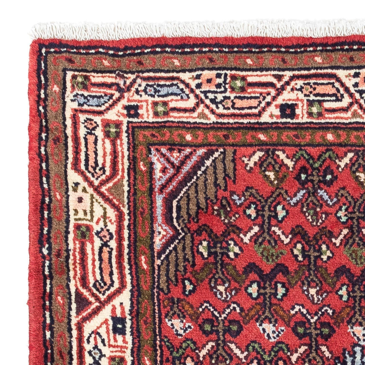 Tapis persan - Nomadic - 125 x 80 cm - rouge