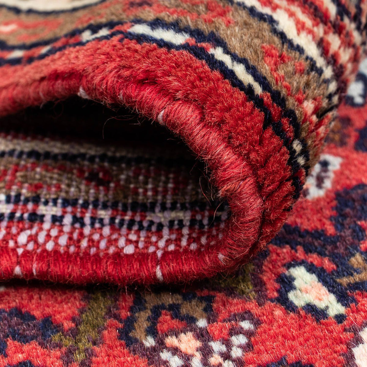 Tapis persan - Nomadic - 125 x 80 cm - rouge