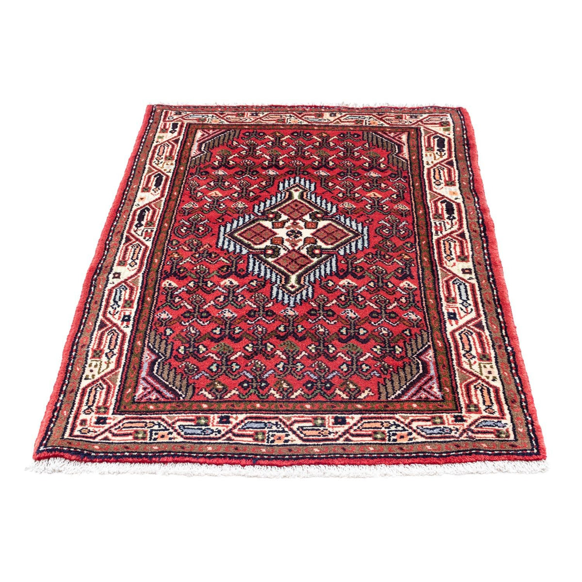 Tapis persan - Nomadic - 125 x 80 cm - rouge