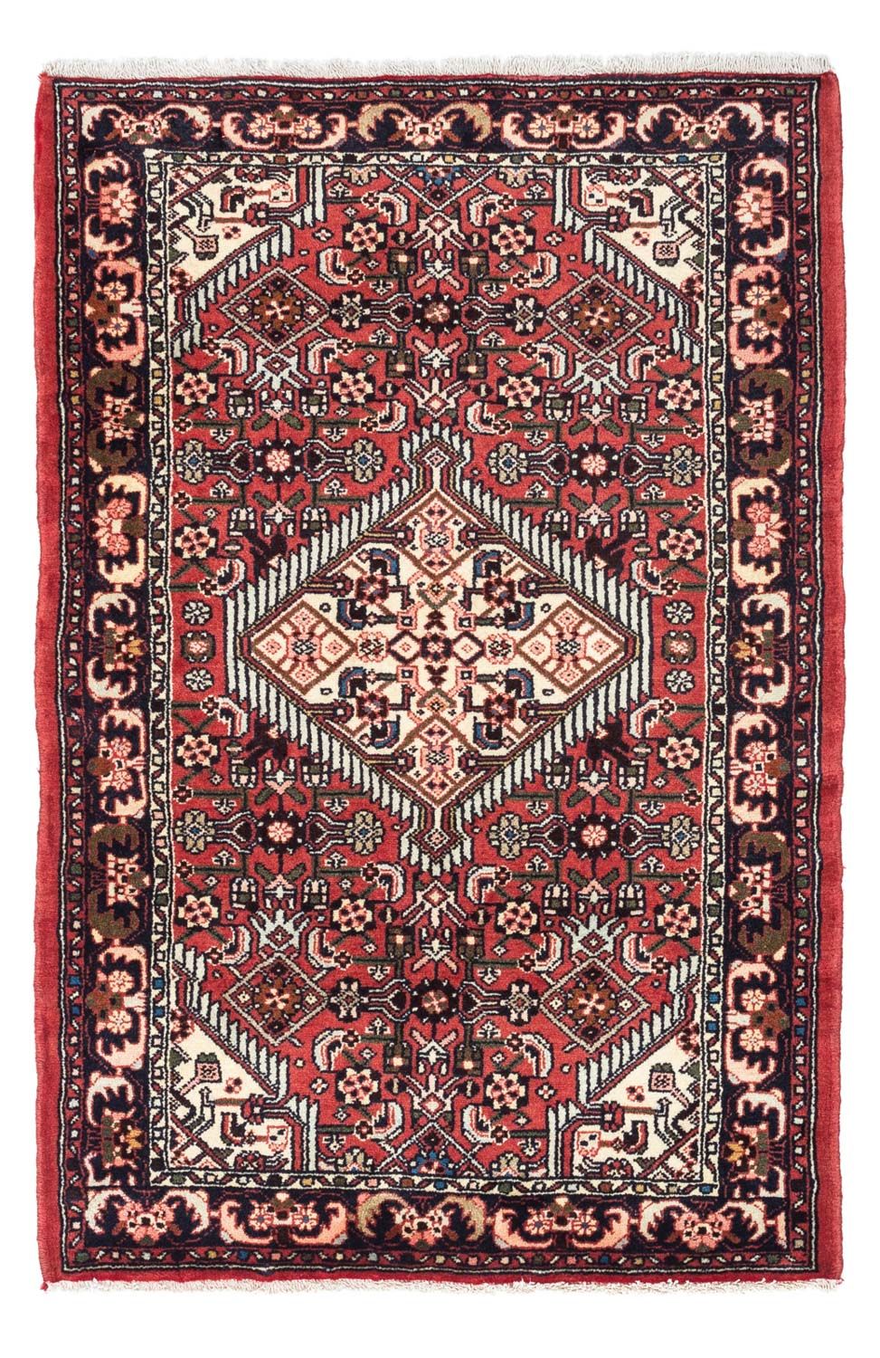 Tapis persan - Nomadic - 125 x 80 cm - rouge