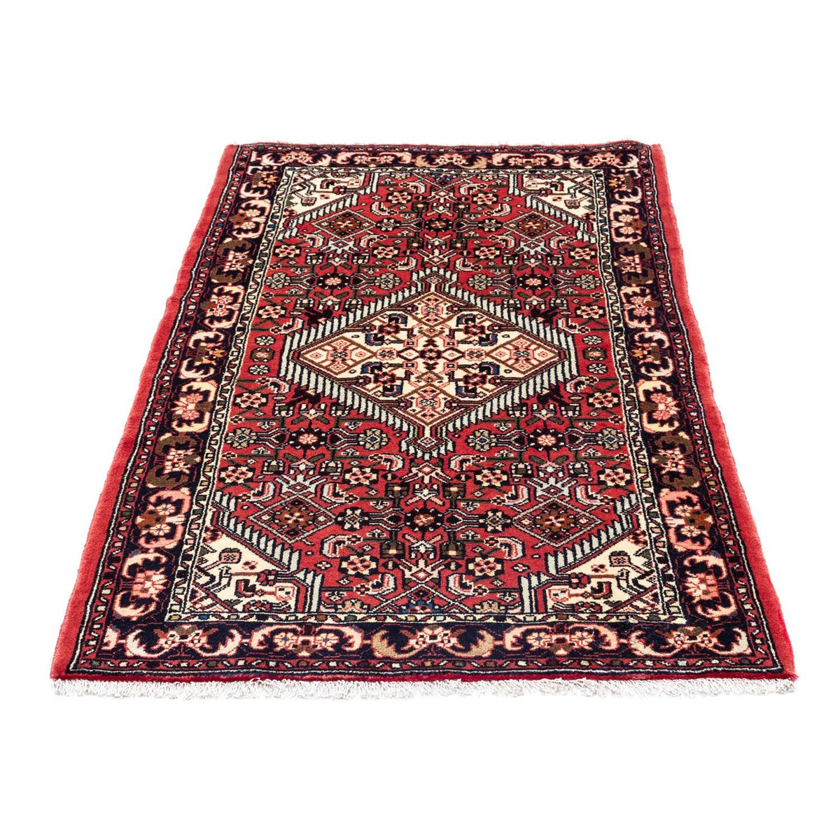 Tapis persan - Nomadic - 125 x 80 cm - rouge