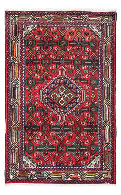 Tapis persan - Nomadic - 125 x 80 cm - rouge