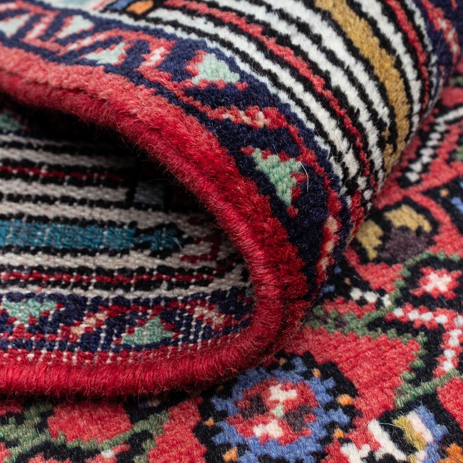 Tapis persan - Nomadic - 125 x 80 cm - rouge