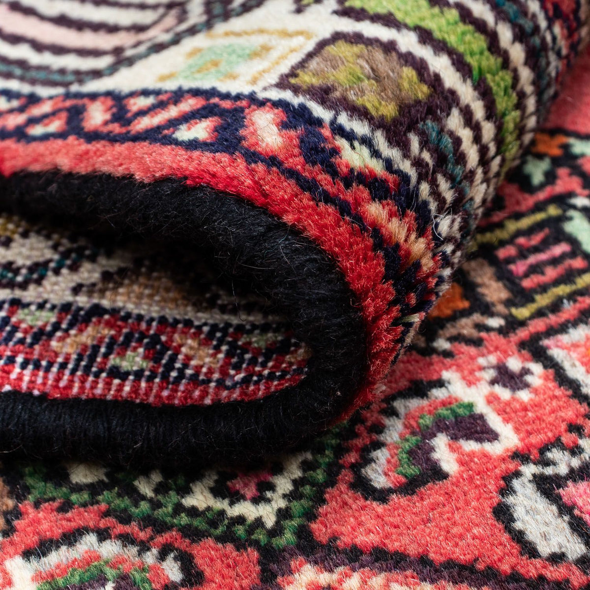 Tapis persan - Nomadic - 125 x 80 cm - rouge