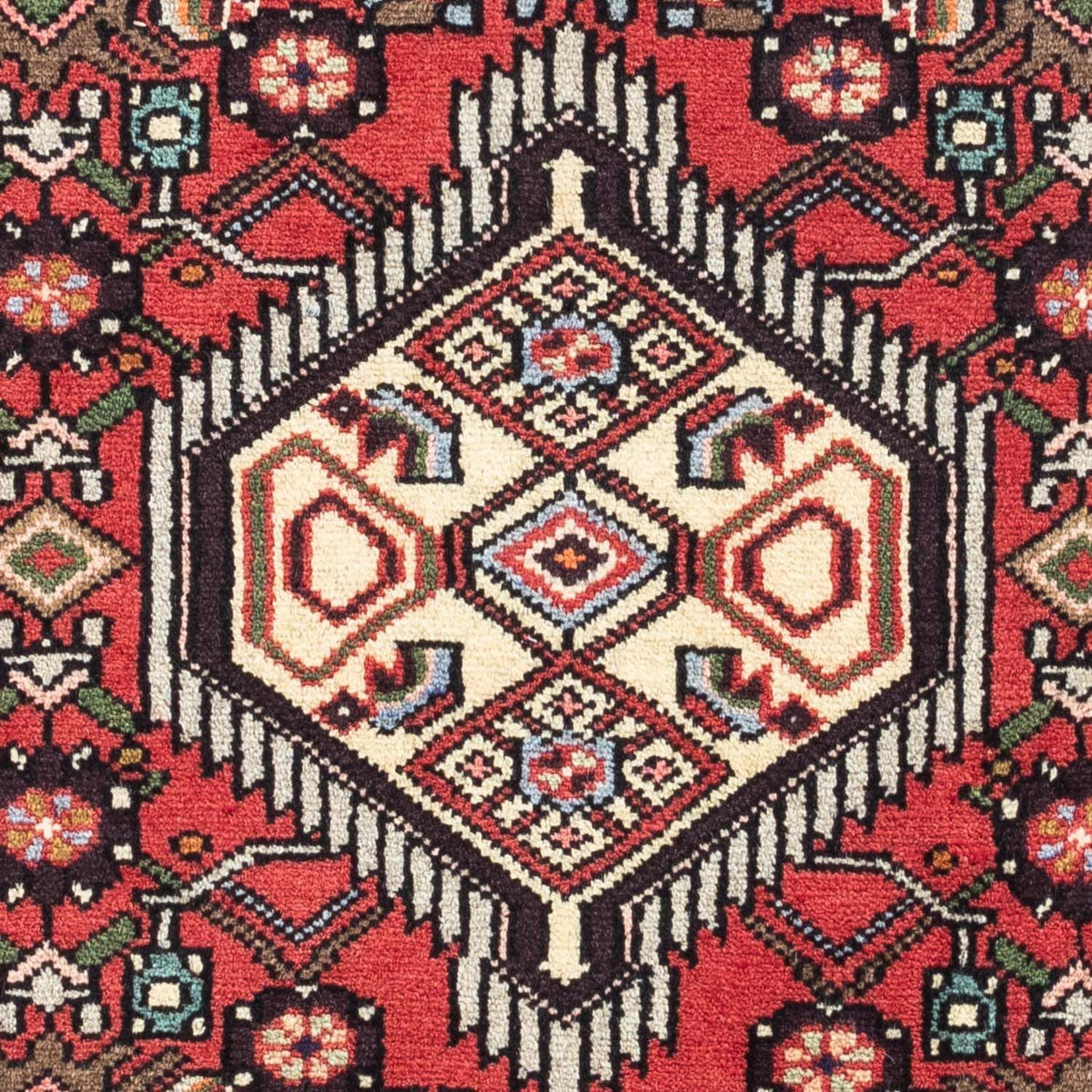 Tapis persan - Nomadic - 125 x 80 cm - rouge