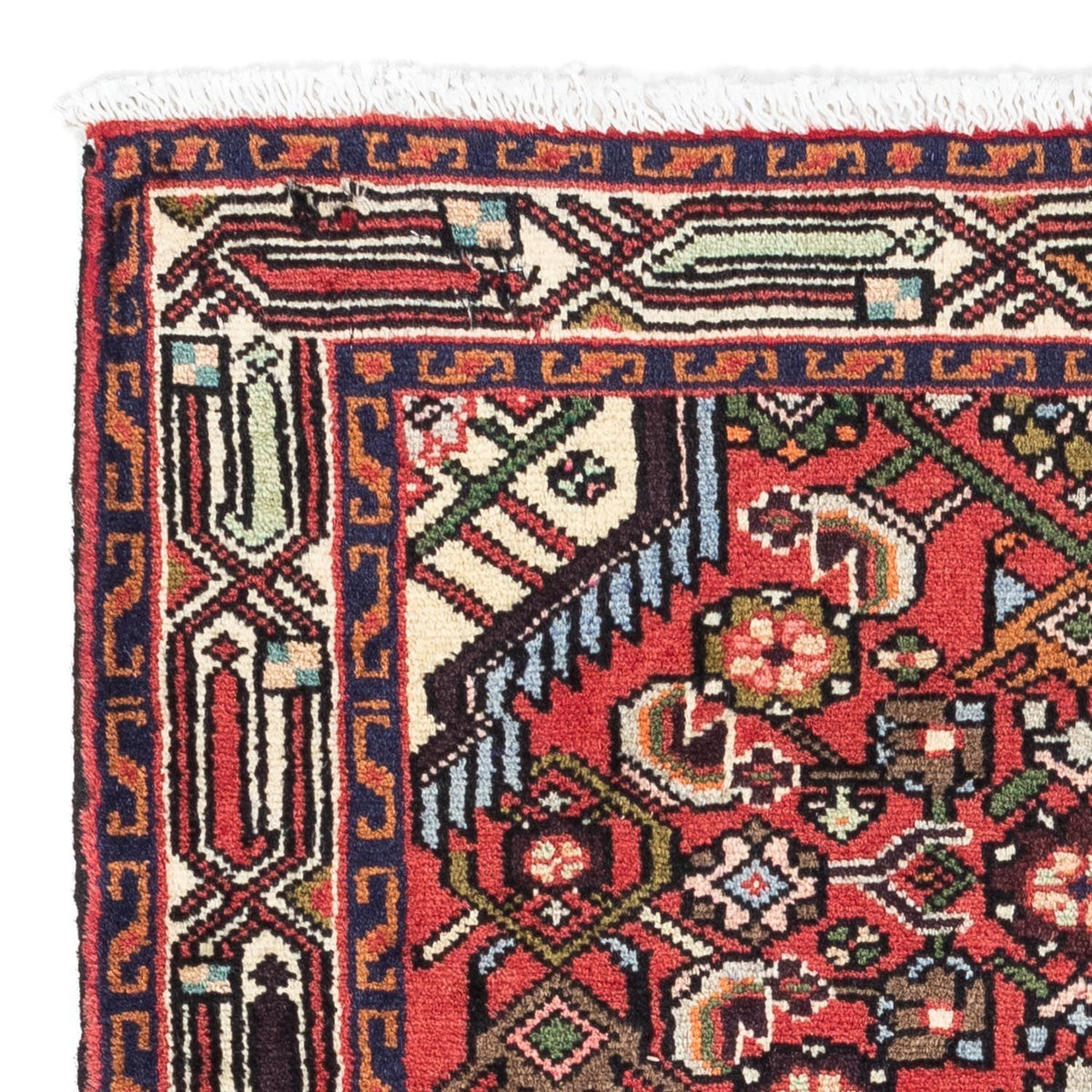Tapis persan - Nomadic - 125 x 80 cm - rouge