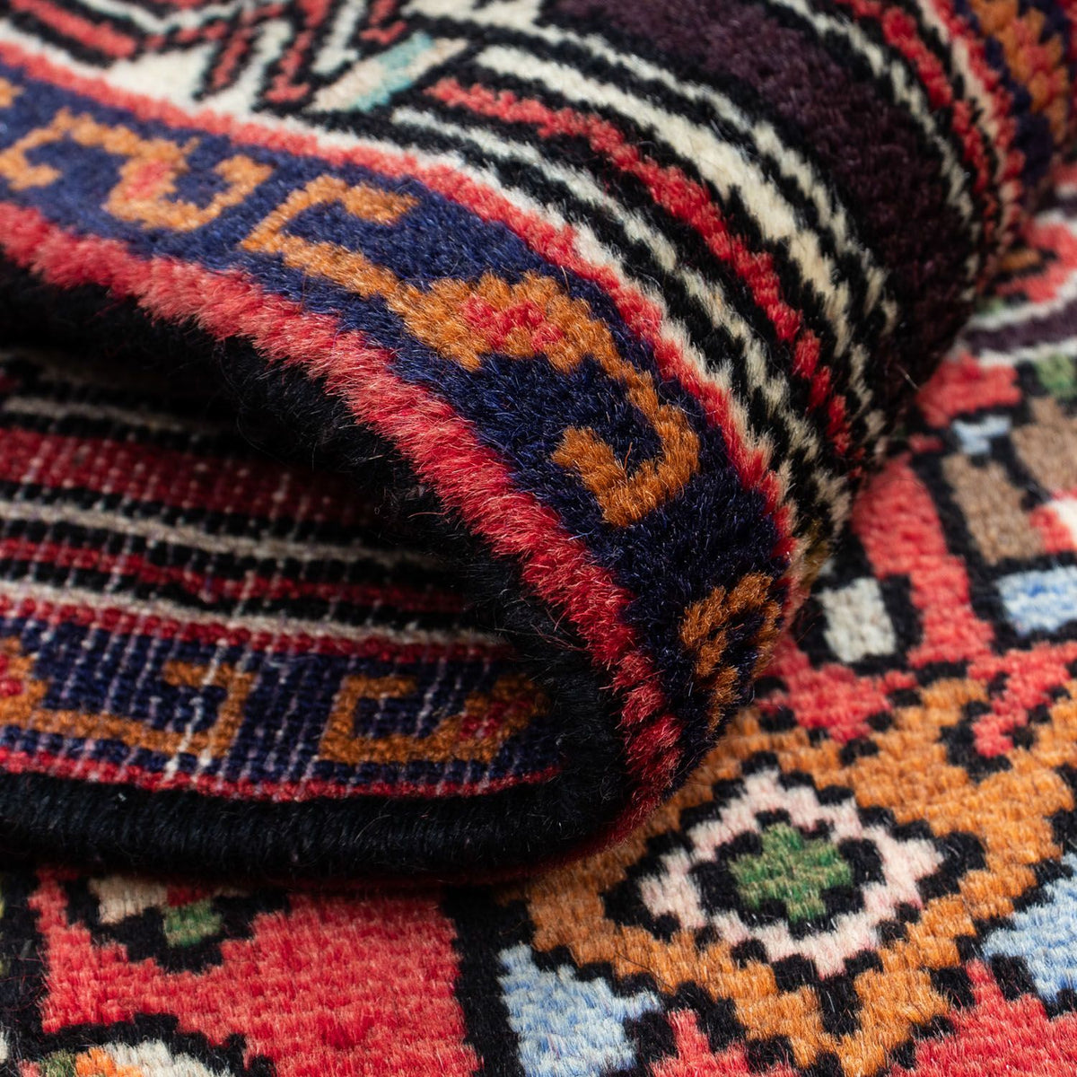 Tapis persan - Nomadic - 125 x 80 cm - rouge