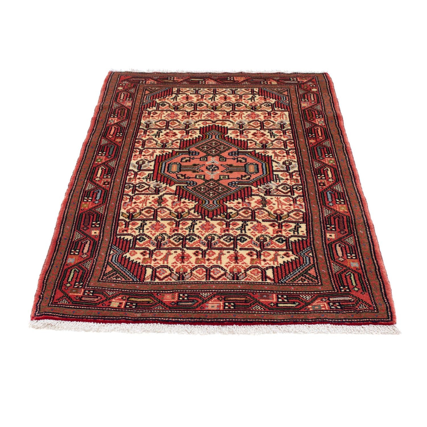 Tapis persan - Nomadic - 125 x 80 cm - beige
