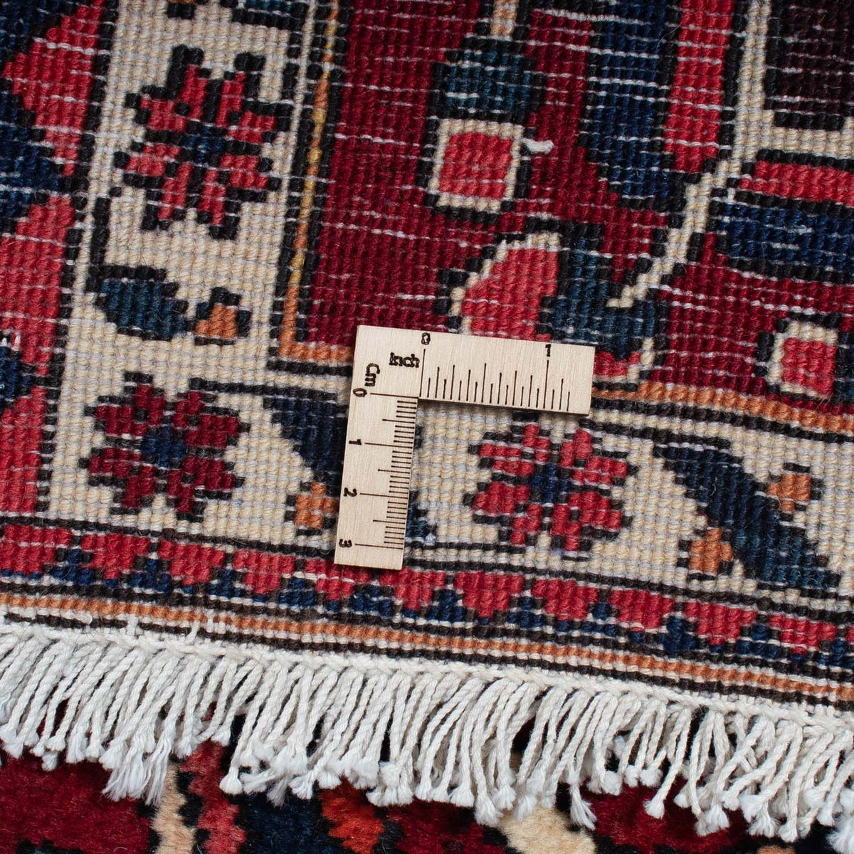 Tapis persan - Nomadic - 322 x 216 cm - rouge foncé