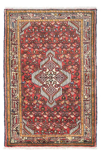 Tapis persan - Nomadic - 125 x 80 cm - rouge clair