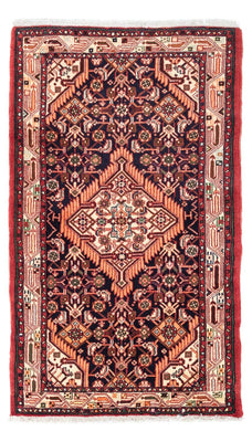 Tapis persan - Nomadic - 125 x 80 cm - bleu foncé