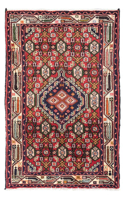 Tapis persan - Nomadic - 125 x 80 cm - rouge