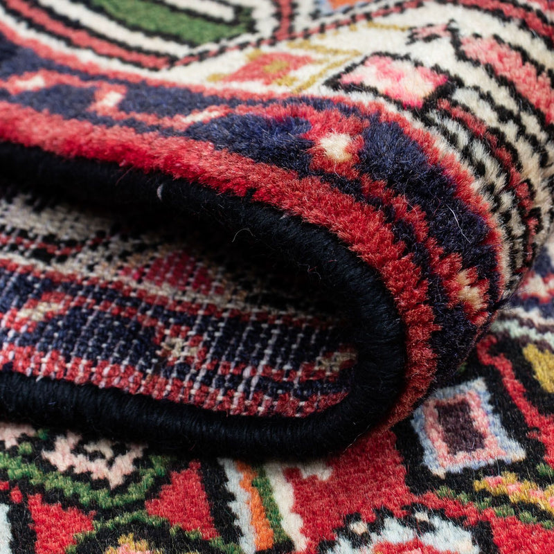 Tapis persan - Nomadic - 125 x 80 cm - rouge