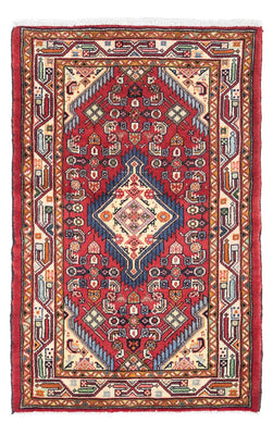 Tapis persan - Nomadic - 125 x 80 cm - rouge