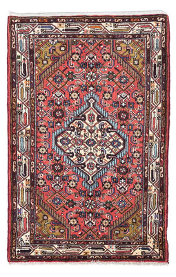 Tapis persan - Nomadic - 125 x 80 cm - rouge clair