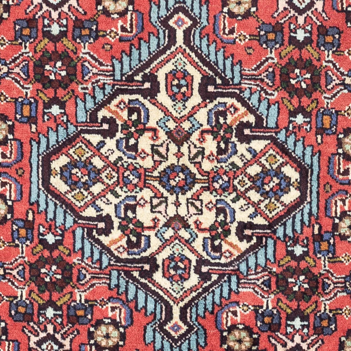 Tapis persan - Nomadic - 125 x 80 cm - rouge clair