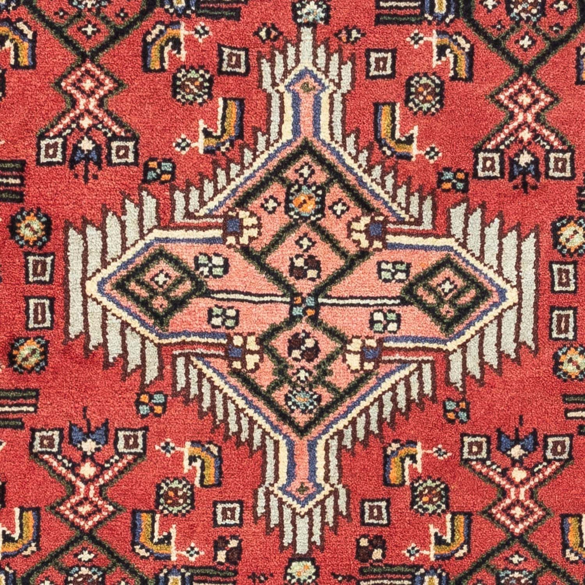 Tapis persan - Nomadic - 125 x 80 cm - rouge