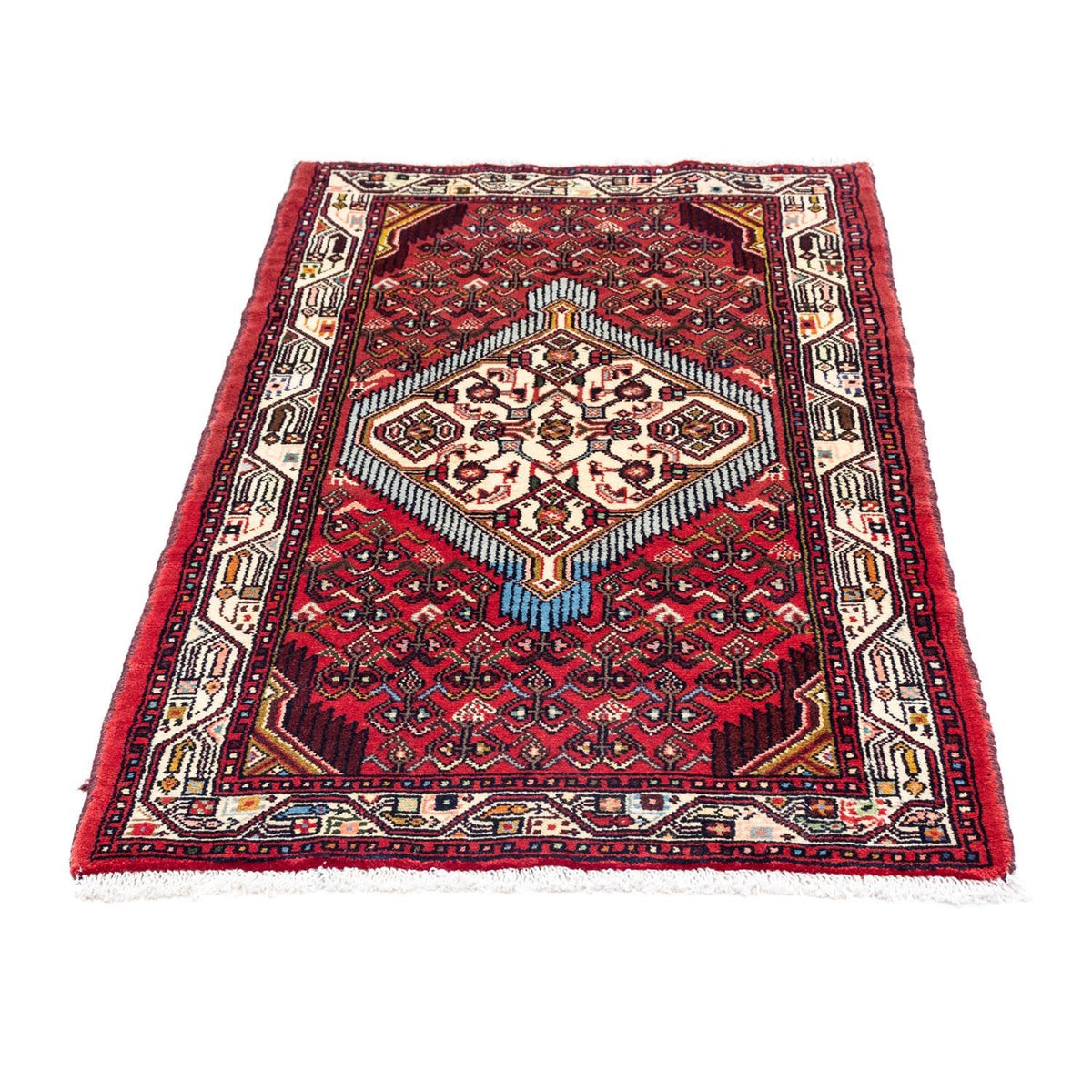 Tapis persan - Nomadic - 125 x 80 cm - rouge