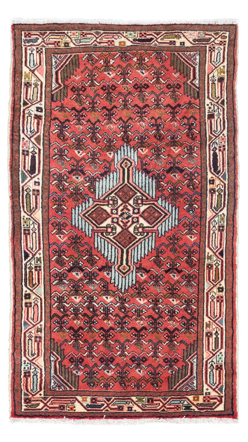 Tapis persan - Nomadic - 125 x 80 cm - rouge