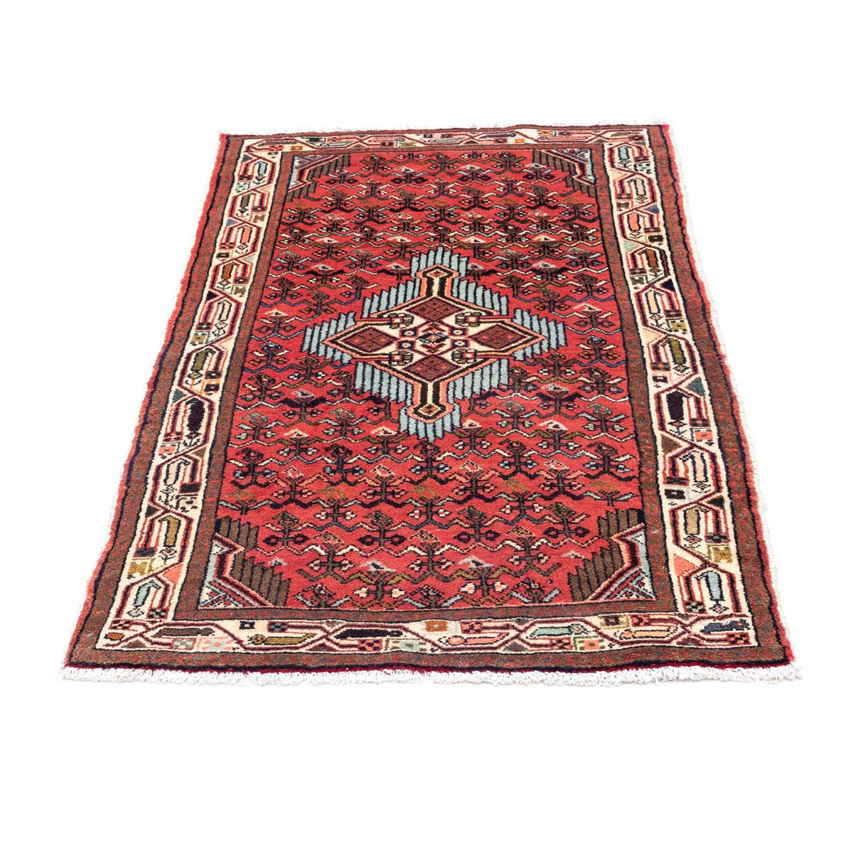 Tapis persan - Nomadic - 125 x 80 cm - rouge