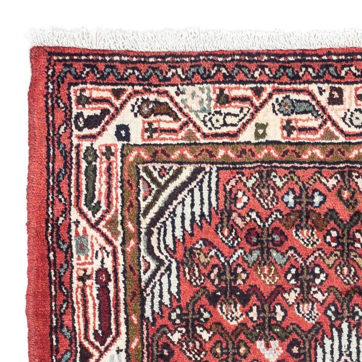 Tapis persan - Nomadic - 125 x 80 cm - rouge