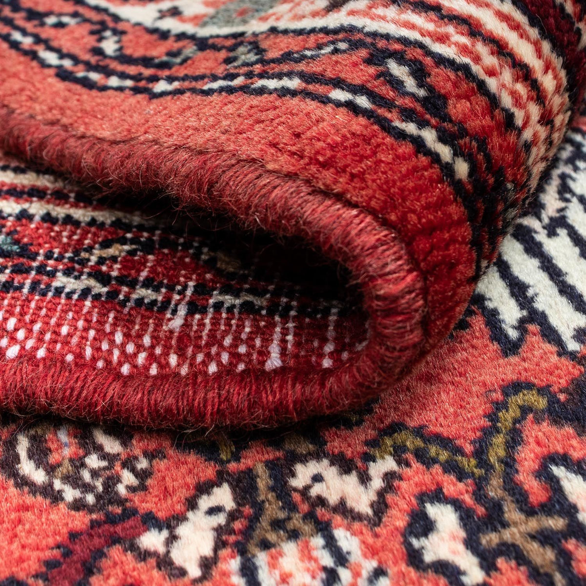 Tapis persan - Nomadic - 125 x 80 cm - rouge