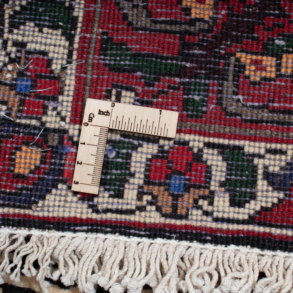 Tapis persan - Nomadic - 310 x 210 cm - rouge foncé