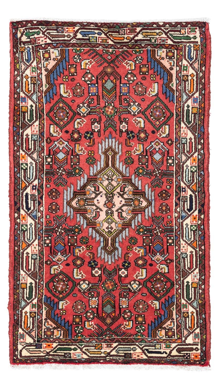 Tapis persan - Nomadic - 125 x 80 cm - rouge