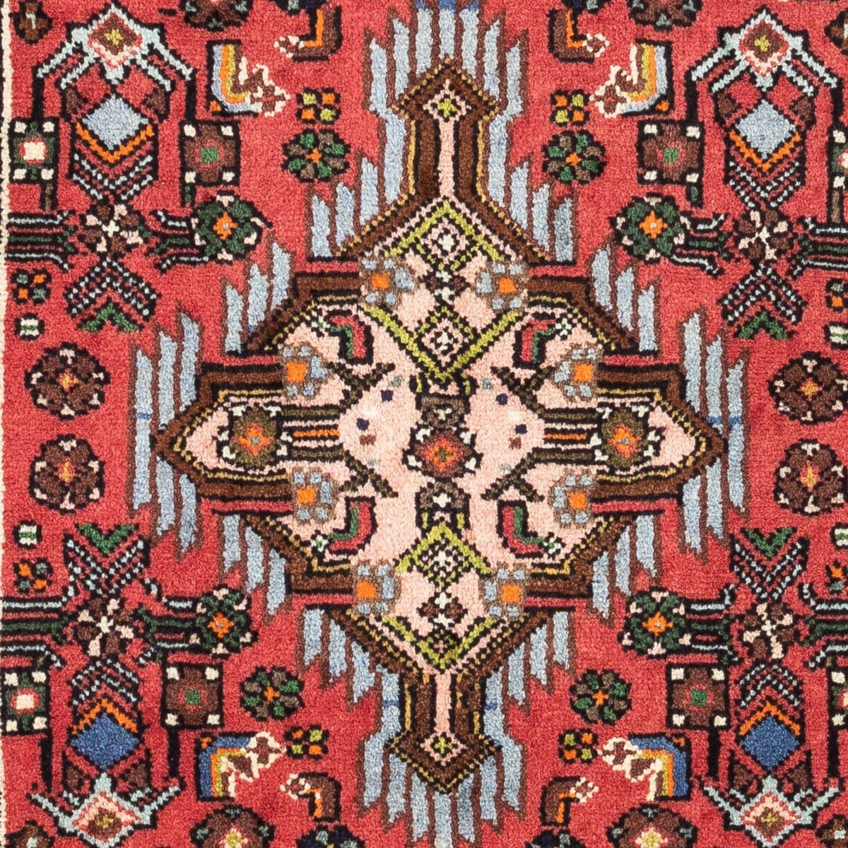 Tapis persan - Nomadic - 125 x 80 cm - rouge