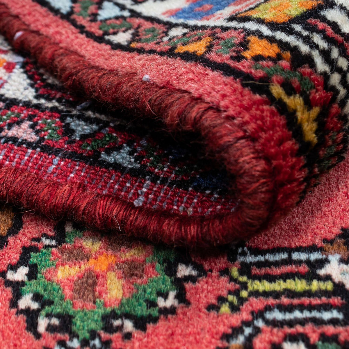 Tapis persan - Nomadic - 125 x 80 cm - rouge