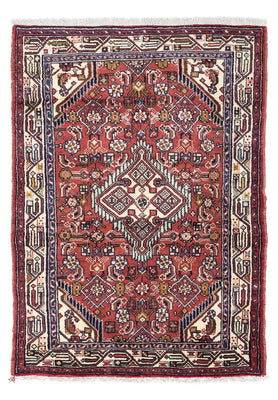 Tapis persan - Nomadic - 125 x 80 cm - rouge clair
