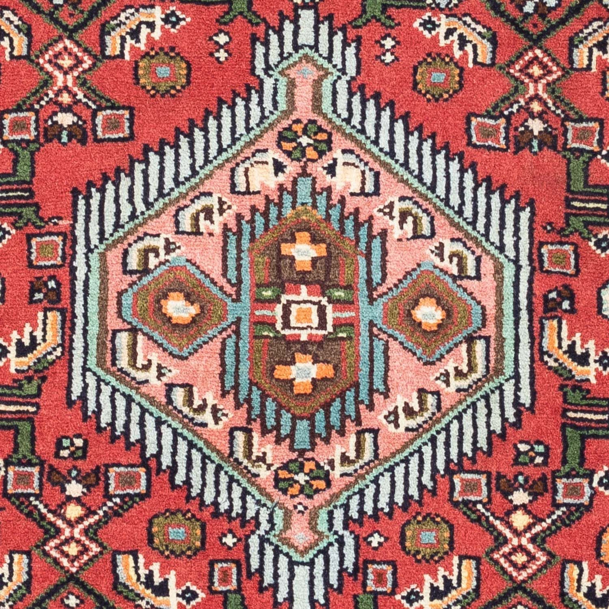 Tapis persan - Nomadic - 125 x 80 cm - rouge