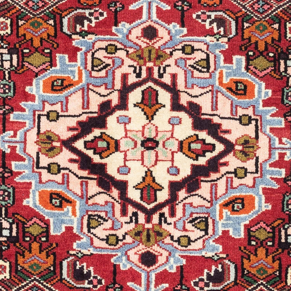 Tapis persan - Nomadic - 125 x 80 cm - rouge