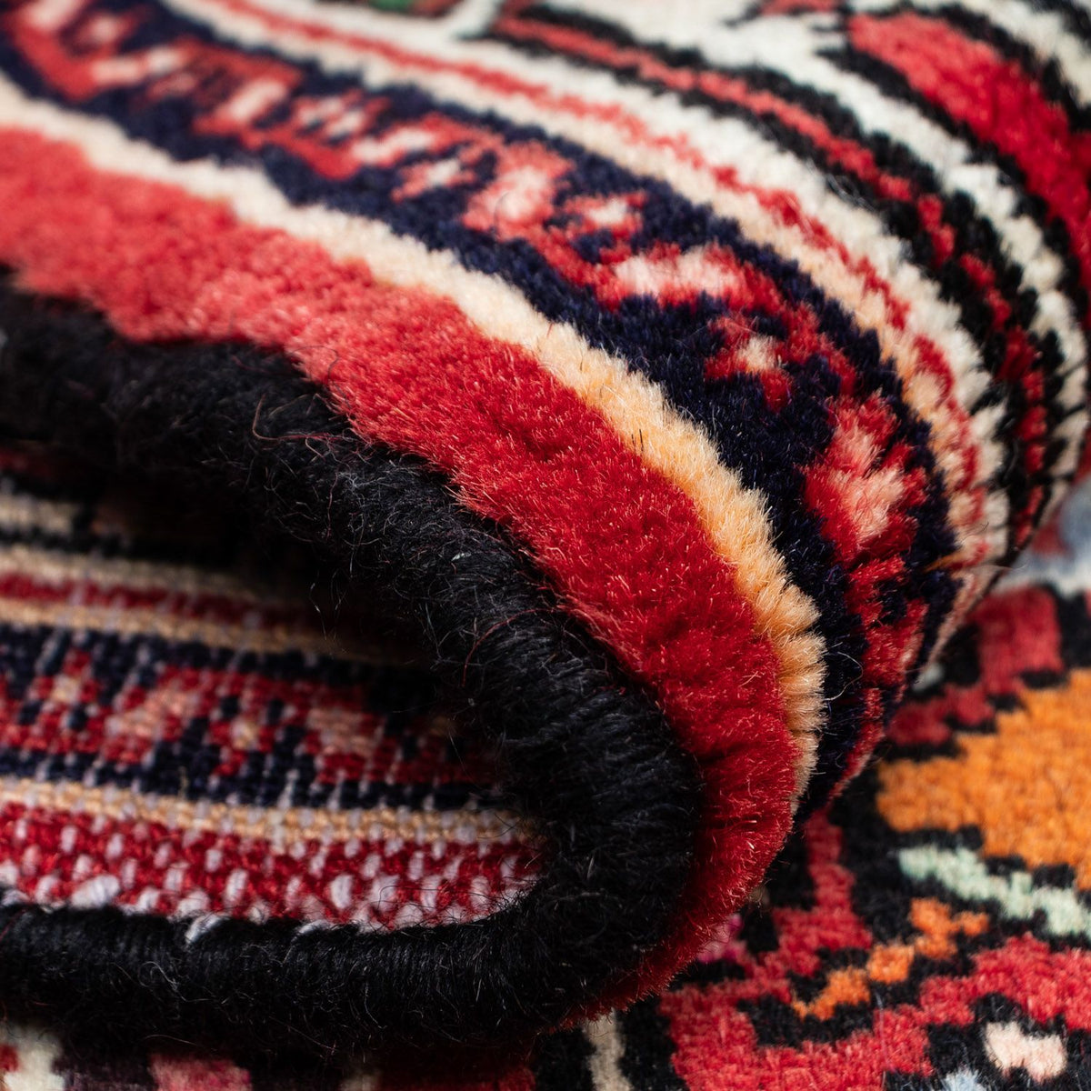 Tapis persan - Nomadic - 125 x 80 cm - rouge