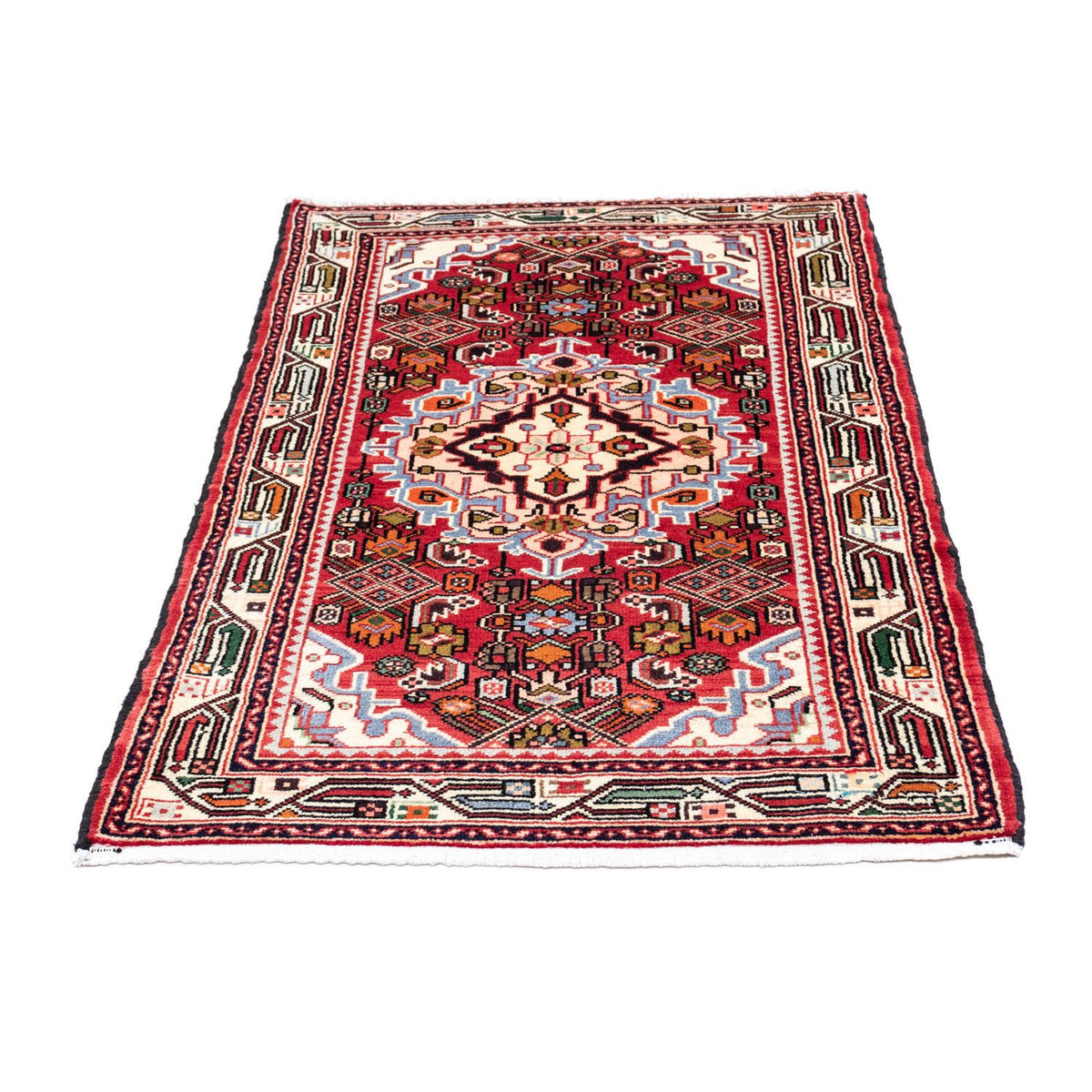 Tapis persan - Nomadic - 125 x 80 cm - rouge