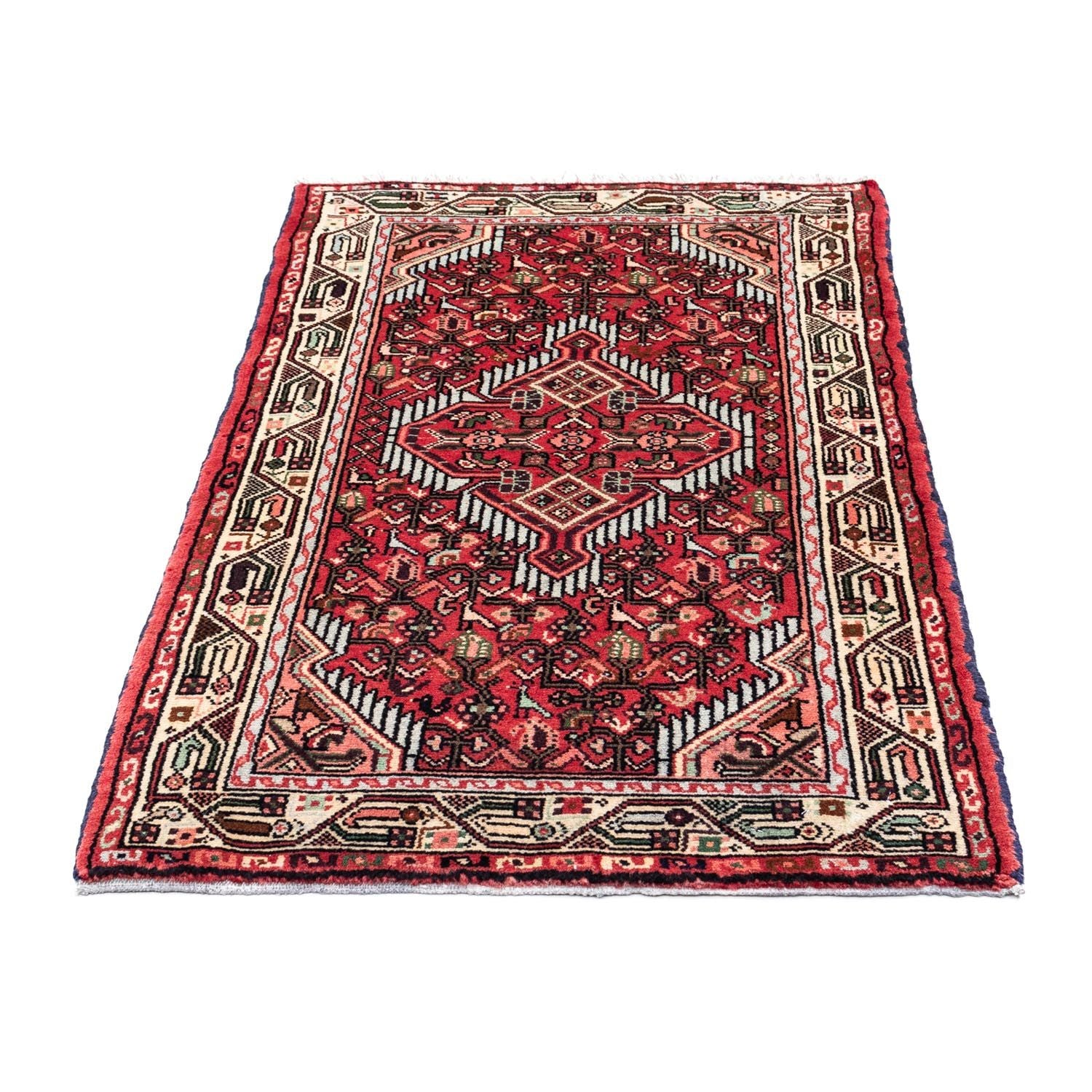 Tapis persan - Nomadic - 125 x 80 cm - rouge